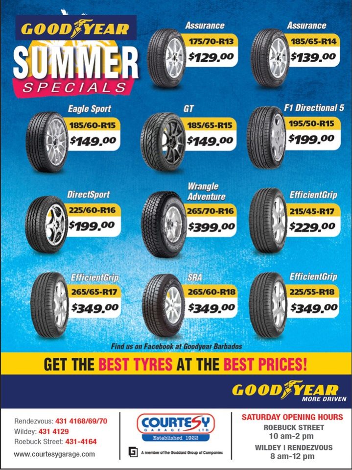 Good Year Summer Specials